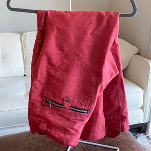 Pink, size large, Ride ski/snowboard pants.